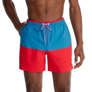 Outerstuff Men's Royal Buffalo Bills Cool Down Tri-Color Elastic Training Shorts Size: Medium