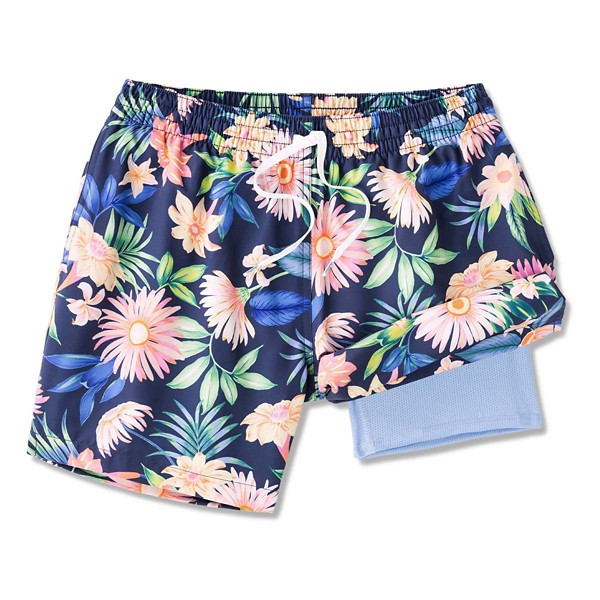 Men's Chubbies Lined Classic 4" Swim Trunks Medium The Big Bloomers