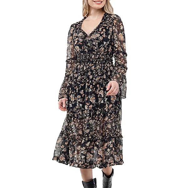 Women's Miss Me Floral Printed Midi Dress product image