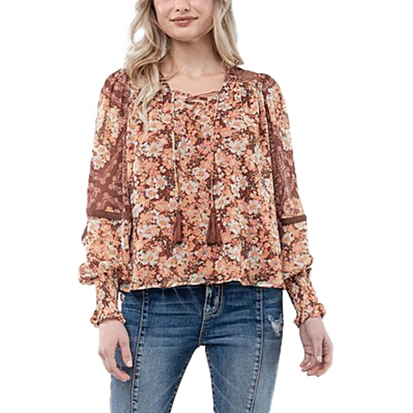 Women's Miss Me Printed Long Sleeve Shirt product image