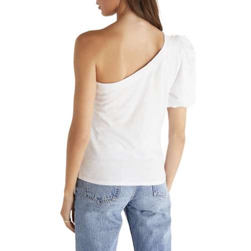 One shoulder off online shirt