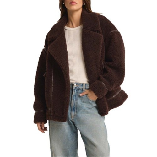 Z supply sherpa moto jacket sales