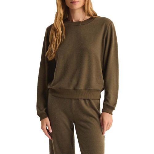 Women's Z Supply Russel Cozy Crewneck Sweatshirt | SCHEELS.com