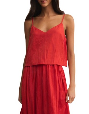 fioreページ Women's Z Supply Fiore Satin Crop Tank Top | SCHEELS.com