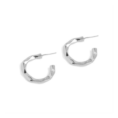 TGB Brands Jagged Edged Hoop Earrings | SCHEELS.com