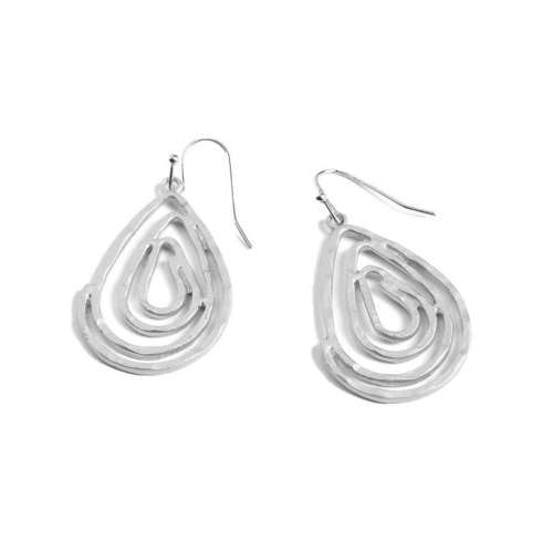 TGB Brands Swirl Teardrop Earrings