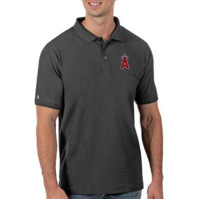 Men's Antigua Navy Atlanta Braves Legacy Pique Polo