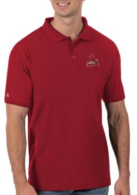 St. Louis Cardinals Antigua Big & Tall Legacy Pique Polo - Red