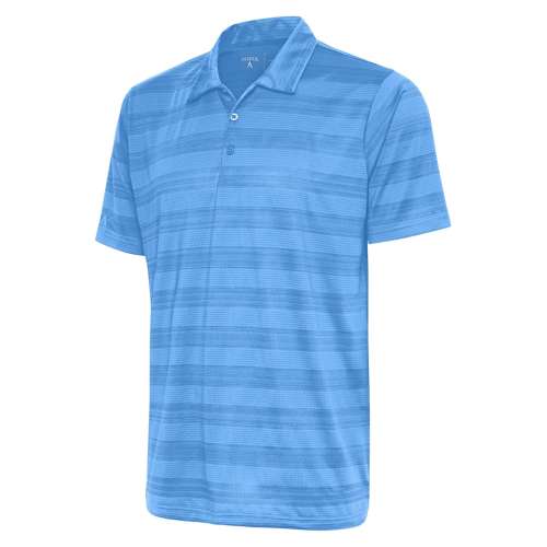 Men's Antigua Black Miami Heat Compass Polo