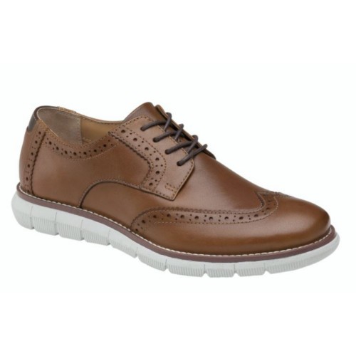 Big Boys' Johnston & Murphy Holden Wingtip Dress Shoes - Primary Image