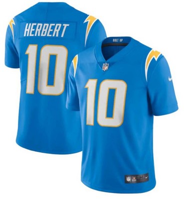 Justin Herbert #10 Los Angeles Chargers Youth Inverted Nike Game