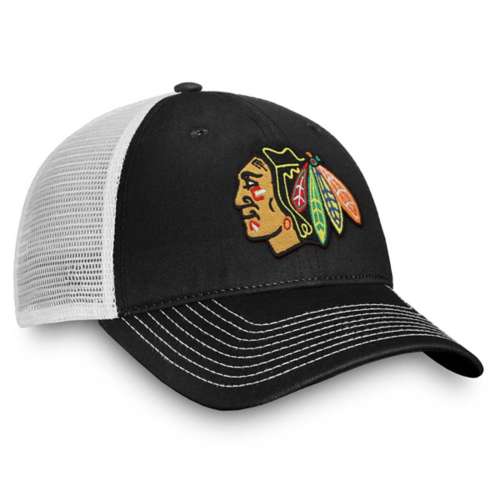 Fanatics Chicago Blackhawks Line Change Flex Fitted Hat Cap size Men's S/M