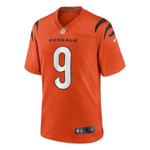 Nike Men's Joe Burrow Orange Cincinnati Bengals Alternate Game Jersey - Orange