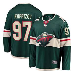 Men's Minnesota Wild Kirill Kaprizov Fanatics Branded White 2023 NHL All- Star Game Western Conference Name & Number T-Shirt