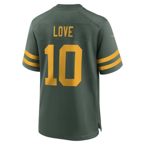 Nike Green Bay Packers Jordan Love 10 Alternate Game Jersey