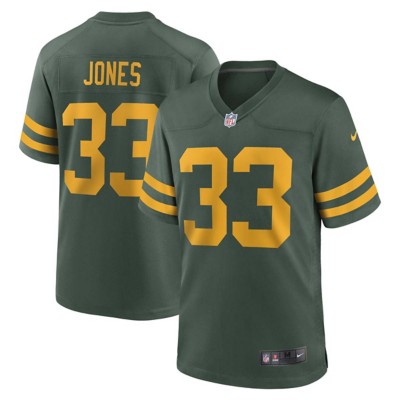 Nike Men's Green Bay Packers Aaron Jones #33 Green Game