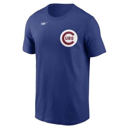 Nike Chicago Cubs Cooperstown Wordmark T-Shirt