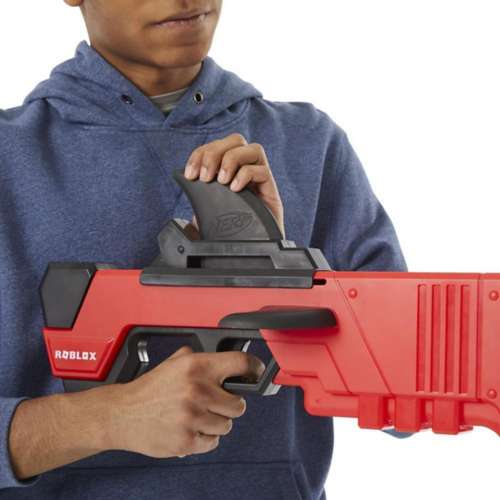 Ready to bring it? Fire away with the BRAND-NEW Nerf Roblox MM2