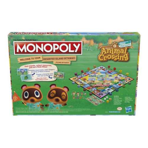 Hasbro Monopoly Animal Crossing Board Game