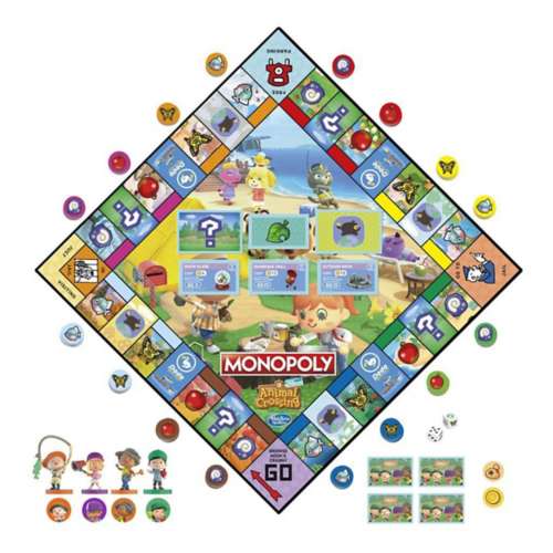 Hasbro Monopoly Animal Crossing Board Game