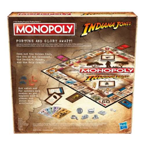 Hasbro Indiana Jones Monopoly Board Game