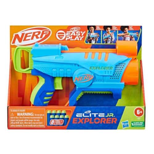 Nerf Elite Jr Explorer Easy-Play Toy Blaster