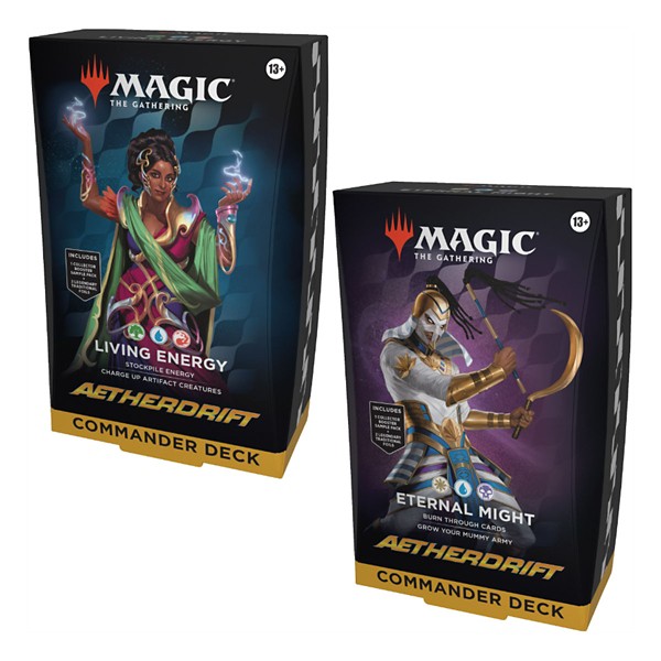 Southern Hobby Supply Magic The Gathering Aetherdrift Commander Deck (Styles May Vary)