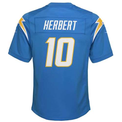 Youth Nike Justin Herbert Powder Blue Los Angeles Chargers Game Jersey