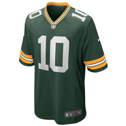 Green Bay Packers Yellow NFL Youth Team Apparel V Neck Jersey