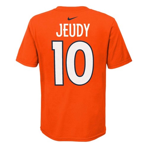 Nike Kids Denver Broncos Jerry Jeudy 10 Name Number T Shirt