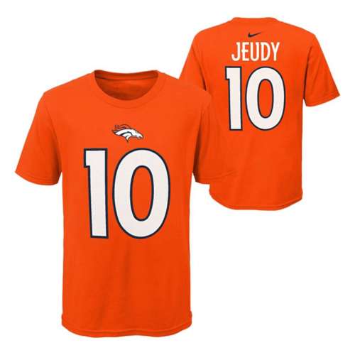 Nike Kids' Denver Broncos Jerry Jeudy #10 Name & Number T-Shirt