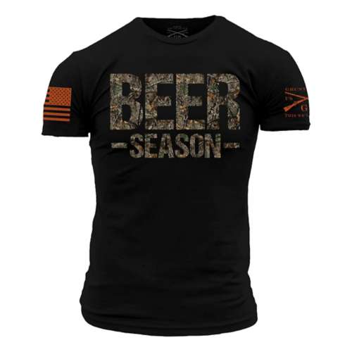 Men's Grunt Style Realtree Edge Beer Season T-Shirt