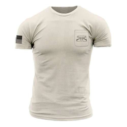 Men's Grunt Style Ammo Flag Pocket T-Shirt