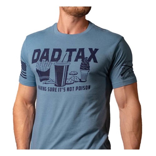 T-shirt Grunt Style 'Dad Defined' Grigio Erica – Nuova Con Etichette