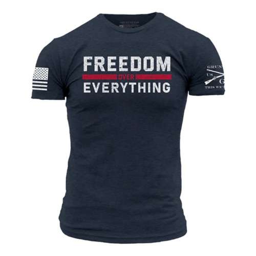 Men's Grunt Style Freedom Over Everything T-Shirt