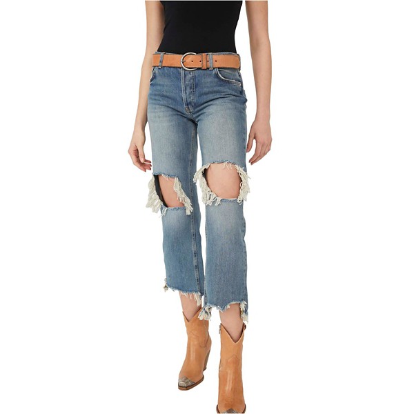 Women's Free People Maggie Relaxed Fit Boyfriend Jeans product image
