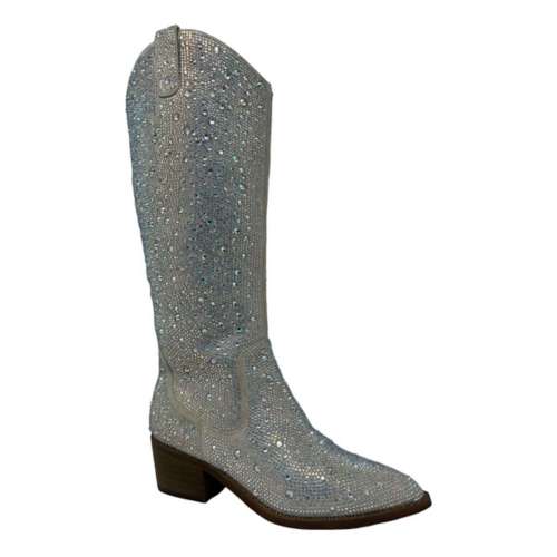 Very g blinged out western clearance bootie