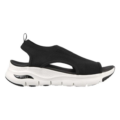 women skechers platform sandals