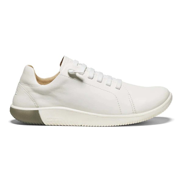 Men's KEEN KNX Leather Shoes 7.5 Regular White