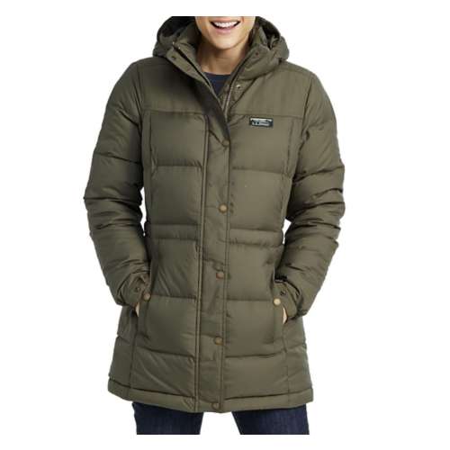 Women s L.L.Bean Mountain Classic Detachable Hood Mid Down Parka