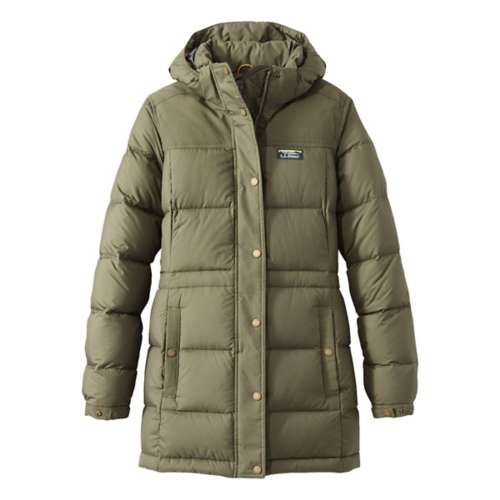 Women's L.L.Bean Mountain Classic Detachable Hood Mid Down Parka