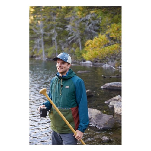 Men's L.L.Bean Mountain Classic Multi-Color Hooded Anorak