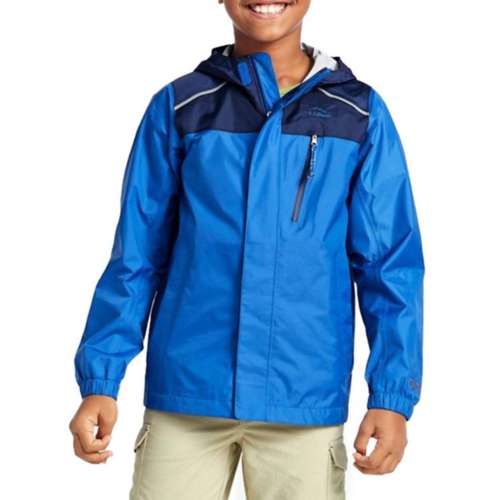Kids' L.L.Bean Trail Model Colorblock Rain Jacket