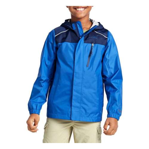 Kids' L.L.Bean Trail Model Colorblock Rain Jacket