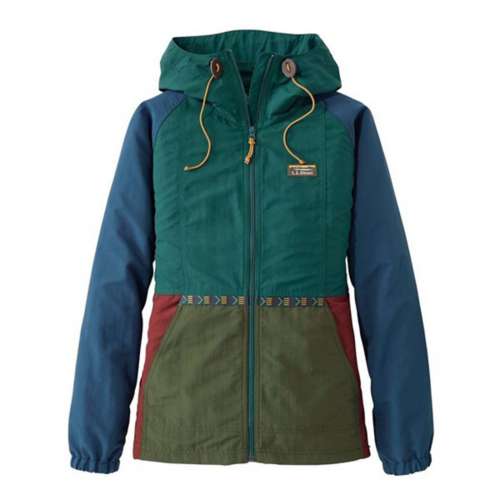 Women's L.L.Bean Multi-Color Mountain Classic Rain Jacket