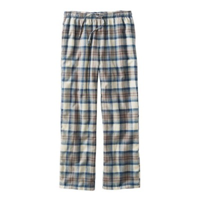 men's scotch plaid flannel sleep pants