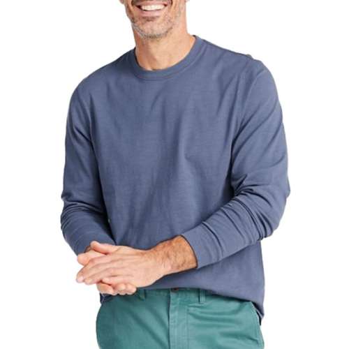 Men's L.L.Bean Lakewashed Organic Cotton Long Sleeve T-Shirt