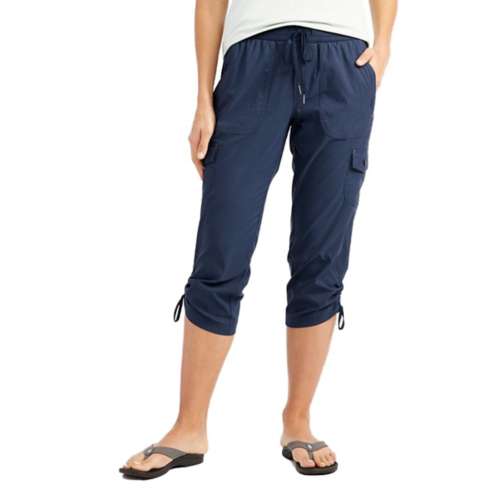 Women's L.L.Bean Plus Size Vista Cropped Camp Cargo Hiking Pants