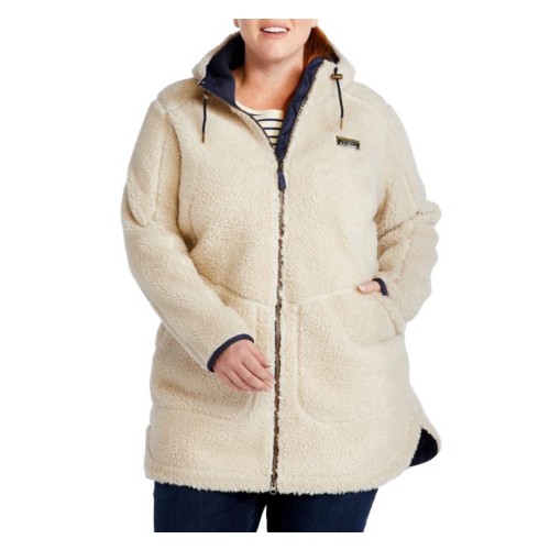 Online L.L.Bean Mountain Pile Sherpa Fleece Coat