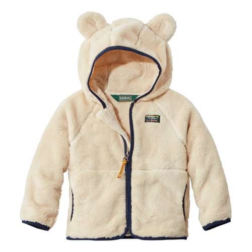 Toddler L.L.Bean Hi-Pile Hooded Fleece down jacket